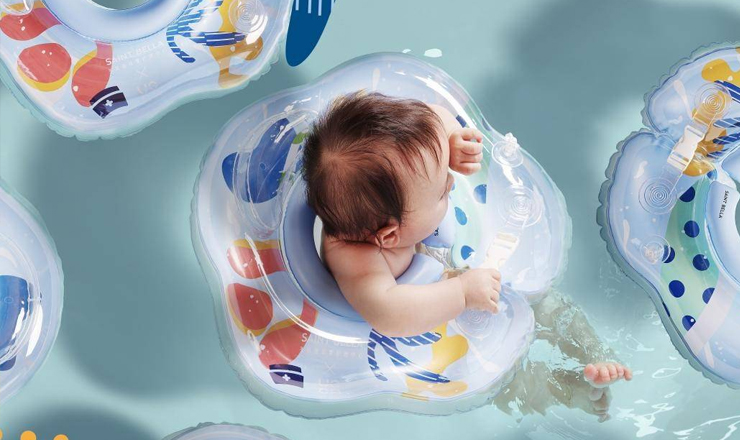 圣贝拉联名UCCA 创新发布儿童节限定「新生儿腋下游泳圈」